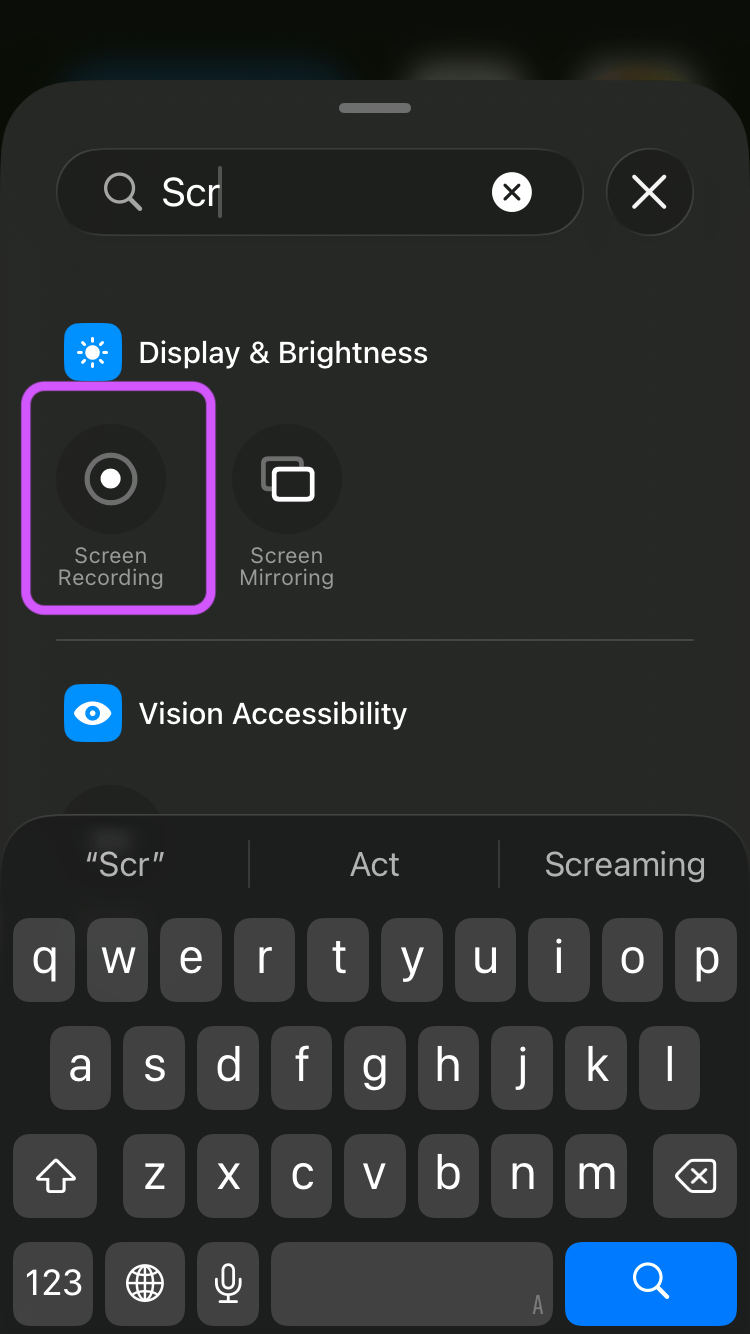 Add Screen Recording
